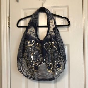 NEW Icing embellished hobo bag